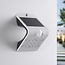 Solar wall light Alien 1.5W with sensor - white