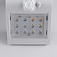 Solar wall light Alien 1.5W with sensor - white