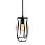 A60 dimmable DNA spiral bulb, amber glass, 1800K 4W
