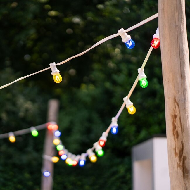 Dimmable filament bulb in green 3.5W