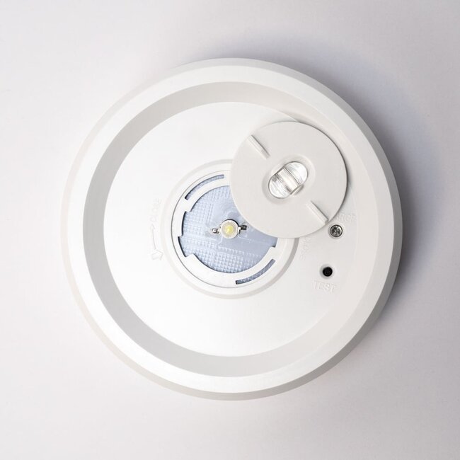 Surface-mounted emergency lighting spot 2.8 watt