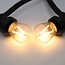 Warm white filament bulbs, dimmable - 3 watts