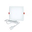 Square LED downlight, 12W, 165 × 165 mm