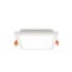 Square LED downlight 6W - 115 x Ø115 mm