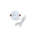 Round LED downlight 6W - Ø115 mm