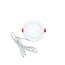 Round LED downlight 6W - Ø115 mm