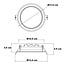 Round LED downlight 6W - Ø115 mm