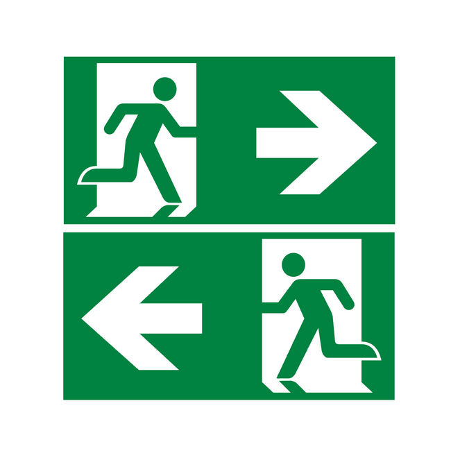 Emergency lighting legends for LI-BAK