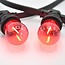 Red filament LED bulb - 1 watt