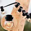Warm white LED bulbs with raised LEDs - 0.7 watt