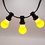 Yellow LED bulb Ø60 - 2 and 5 Watt