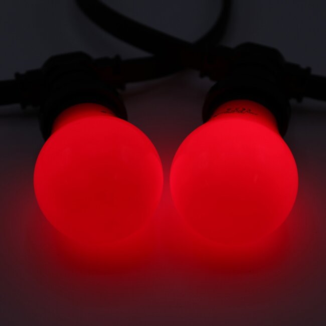 Red LED bulb Ø60 - 2 and 5 Watt