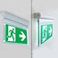 Surface-mounted emergency lighting on swivel OTG-FF