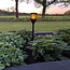 Solar table lamp 2W with flame effect