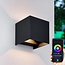 Daisy smart outdoor lamp with Tuya Wi-Fi app - Matt black