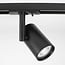 1.5 metre 1-phase track system set with Blake spotlights, black