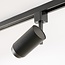 Industrial 1-phase 1.5 metre track lighting system with Claire spotlights - Ceiling rail