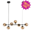 Second chance: Hepta Designer lighting pendant lamp with Amber glass