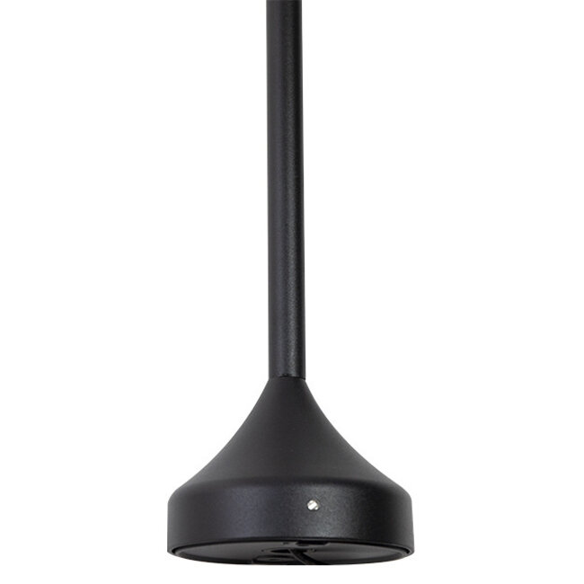 Second chance: Country-style outdoor floor lamp Dave in black
