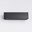 Outdoor wall light Midas - black with integrated LED