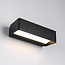Black outdoor wall lamp Midas