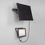 Black solar outdoor wall light Nestor - 60W