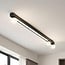 ceiling light Xander with integrated LED - black and opal