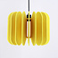 Pendant lamp made of PET felt, yellow - Benthe