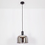 Pendant lamp in smoked glass grey - Apvali