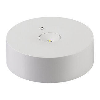 Surface-mounted emergency spotlight with two lenses - LX007