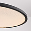 3-step dimmable pendant light Taysa - black with integrated LED