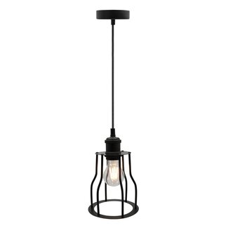 Diego pendant light, bulb included, 4.5W to 12W, clear glass, 2700K, Ø60 and Ø70