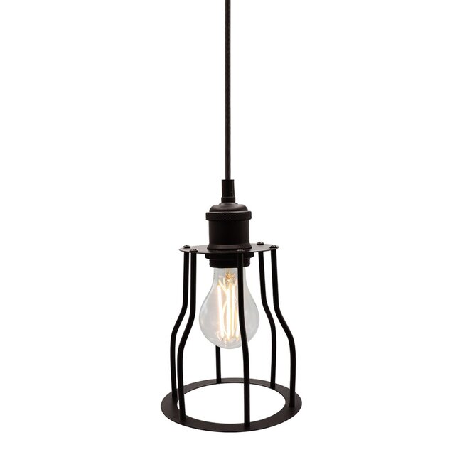 Diego pendant lamp incl. bulb 4.5W to 12W, clear glass, 2700K, Ø60 and Ø70