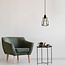 Pendant lamp Diego with 2.5–10W bulb, amber, 2000K, G60