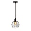 Hugo pendant lamp incl. bulb 2.5W to 10W, Amber glass, 2000K, Ø60