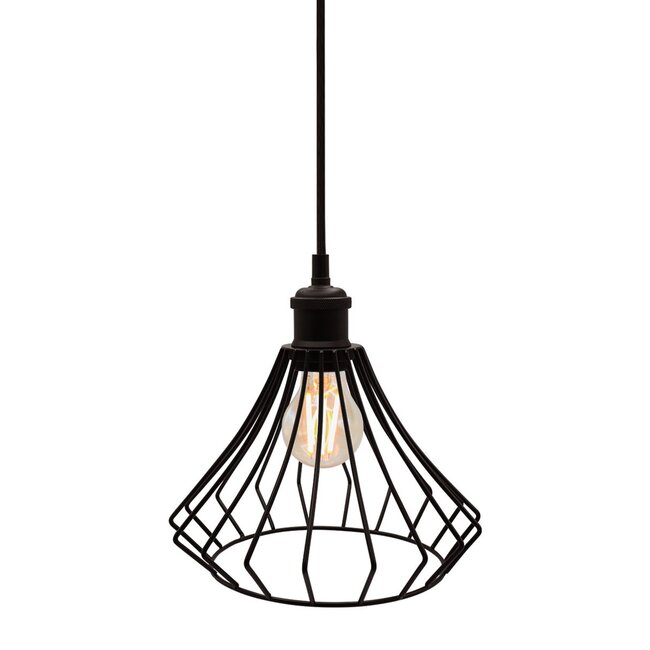 Pendant lamp Kiki with 2.5–10W bulb, amber, 2000K, A60