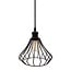 Pendant lamp Kiki with 2.5–10W bulb, amber, 2000K, A60