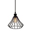 Kiki pendant lamp incl. 5W spiral bulb, Amber glass, 1800K, Ø60