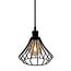 Pendant lamp Kiki with 5W spiral bulb, amber, 1800K, G95