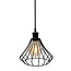 Kiki pendant lamp incl. 5W spiral bulb, Amber glass, 1800K, Ø95