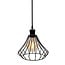 Pendant lamp Kiki with 5W spiral bulb, amber, 1800K, G95