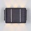 6-light solar outdoor wall light - Selena