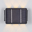 6-light Solar wall light for outdoor use - Selena