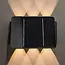 6-light solar outdoor wall light - Selena