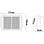 6-light solar outdoor wall light - Selena