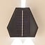 3-light solar outdoor wall light Charissa