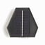3-light solar outdoor wall light Charissa