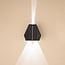 3-light solar outdoor wall light Charissa