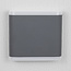 Flat outdoor wall light 6W Arianna - grey