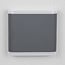 Flat outdoor wall light Arianna - grey 6W